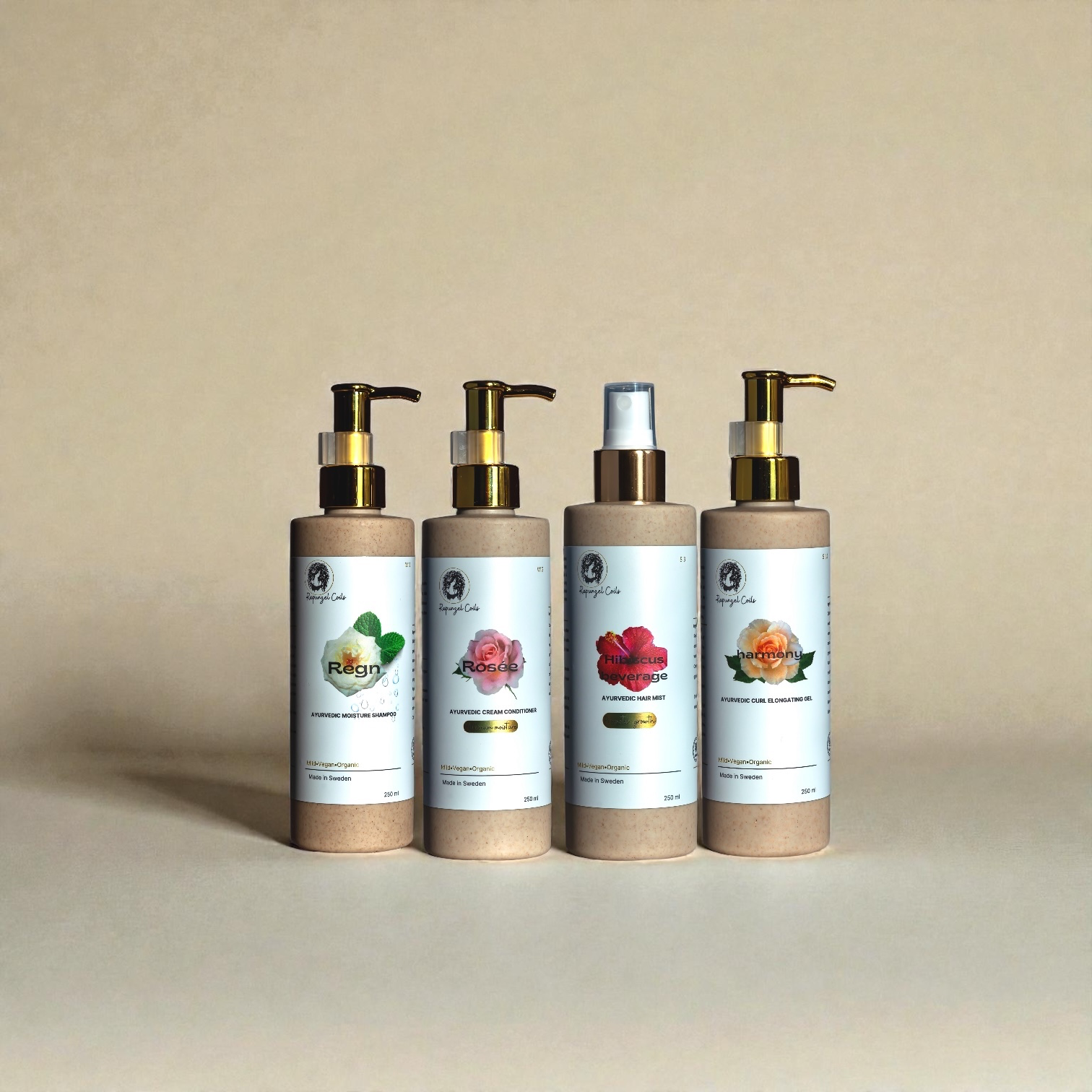 Rapunzel Coils low porosity Wash and style curl kit made for dry and frizzy afro textured hair